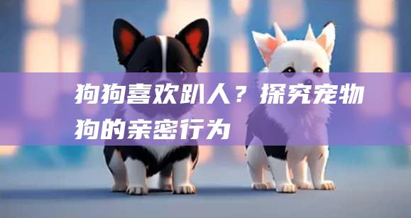 狗狗喜欢趴人？探究宠物狗的亲密行为