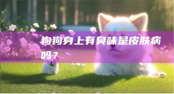 狗狗身上有臭味是皮肤病吗？